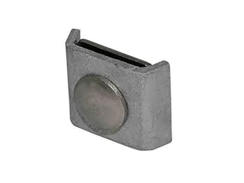 Stück Eckverbinder in verzinkt I Gittermattenverbinder I Verbinder Doppelstabmatten I Zaun-Verbinder 10