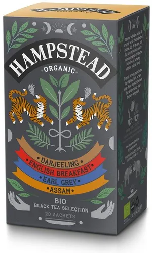 Hampstead Tea BIO Auswahl an Schwarztees 20 Stück
