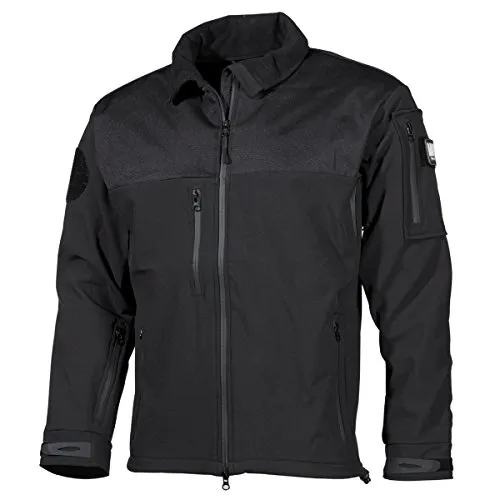 MFH Herren Australia Soft Shell Jacke Schwarz Größe M