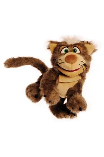 LIVING PUPPETS HANDPUPPE KATER KOLMAN NEU - Handpuppe Kater Kolman, ideal für kreatives Spiel und Geschichtenerzählen, fördert die Fantasie von Kindern.