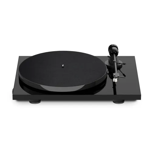Pro-Ject Plattenspieler E1 Phono Schwarz Hochglanz von Pro-Ject