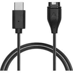 kwmobile USB C Ladekabel kompatibel mit Garmin vivomove 3S / vivoactive 4 4S 5 / Venu 3 / Venu 3S