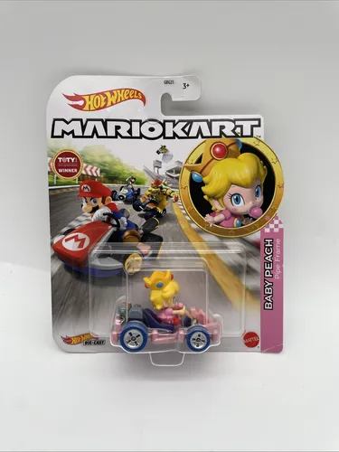 Hot Wheels Mario Kart BABY PEACH Pipe Frame Mattel GBG25 Neu