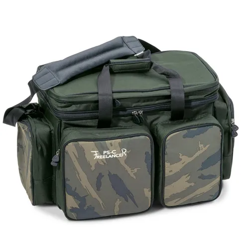 ANACONDA Freelancer Prime Survival Carrier - Angeltasche, Kühltasche - Vielseitige Angeltasche für Süßwasserfischen, ideal für Karpfenangeln mit großzügigen Maßen von 60x36x36cm.