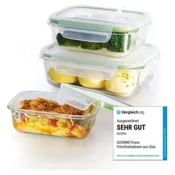 GOURMETMAXX Frischhaltedose Set mit Lock Deckel