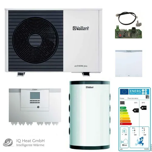 Produktbild VAILLANT aroTHERM plus VWL 75/6 A S2 Wärmepumpen-Paket