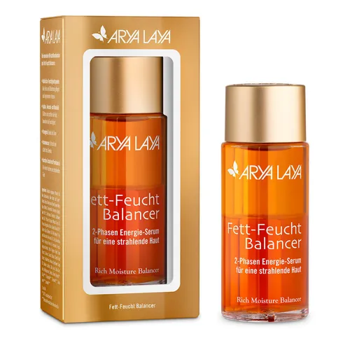 ARYA LAYA Fett-Feucht Balancer Klassik – 2-Phasen Energie-Serum für strahlenden Teint