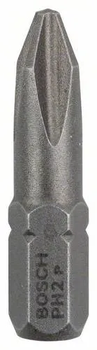 Bosch Accessories 2607001511 Kreuzschlitz-Bit PH 2 extra hart C 6.3 3St.