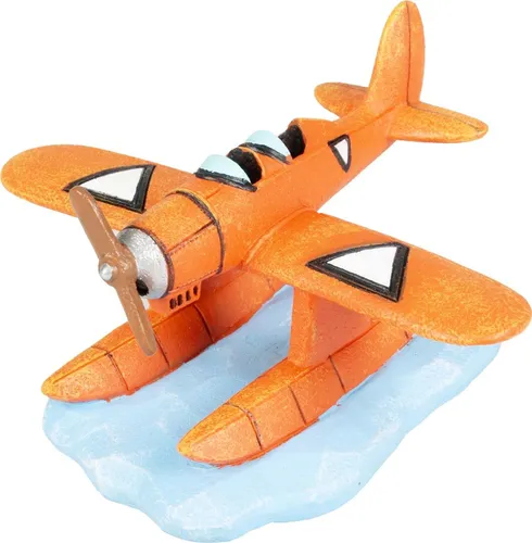 Aqua Della Aquariendekoration Flugzeug Wasserflugzeug