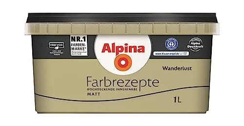 Alpina Farbrezepte Wanderlust matt 1 Liter