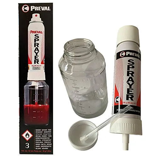 PREVAL Nachfüllbare Sprühflasche