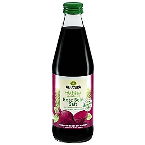 Alnatura Rote Bete Saft - feldfrisch, 330 ml