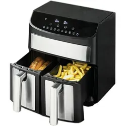Cuisine Heissluft Fritteuse 7L Doppelkammer