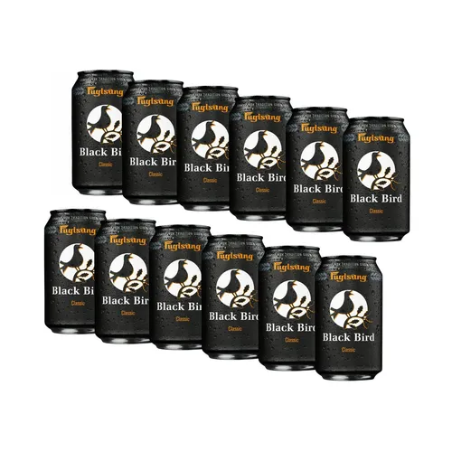 12x Fuglsang Blackbird 4,8%vol. 0,33l inkl. 3,00 € EW-Pfand