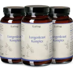 Erdling Lungenkraut Komplex mit NAC + OptiMSM® - Veganer Lungenkraut Komplex in lichtgeschütztem Glas – ideal zur Unterstützung deiner Atemwege. Enthält hochwertige Pflanzenextrakte und Vitalstoffe, sorgfältig in Berlin hergestellt.