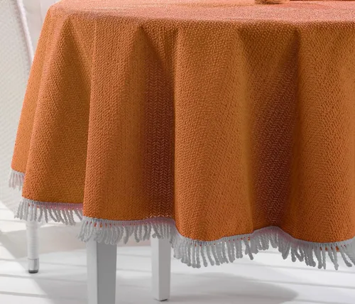 Bett- und Haushaltswäsche Orange von Beautex
