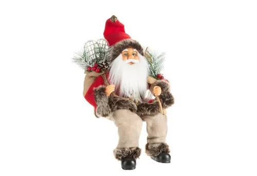 Eurofirany Weihnachtsmann Dekorative Figur Nikolaus Weihnachtsdekoration, Weihnachtsfigur