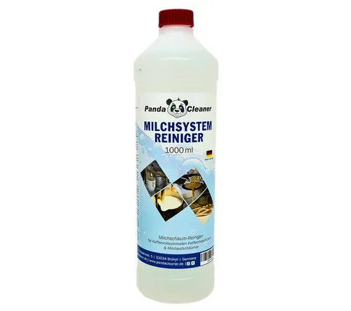 PandaCleaner Milchkreislauf-Reiniger - Kaffeevollautomaten Reiniger Milchsystem-Reiniger (1-St. 1l)