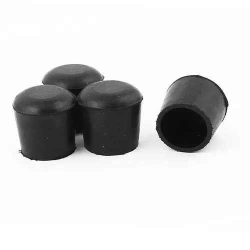 pcs 28mm Inner Od. rund Gummi Fußkappen Rohrkappen Schutzkappen Stuhlkappen 4