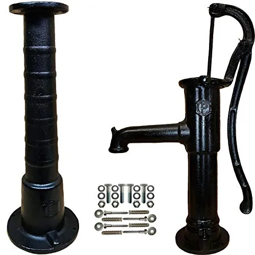 Schlichte Schwengelpumpe mit Pumpenständer