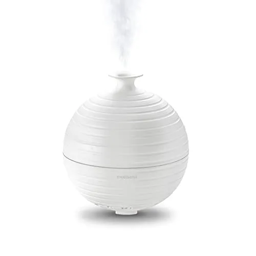 Medisana | AD 620 | Aroma Diffuser | Raumerfrischer | Lufterfrischer | Duftlampe mit Timer | Raumduft elektrisch | Ätherische Öle Duftöle | LED Wellness-Licht in 5 Farben | 300 ml, Weiß
