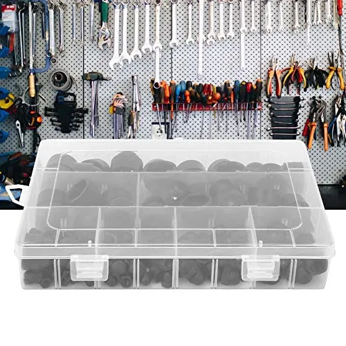 Sechskantmuttern aus Gummi, robuste Schutzkappen für Möbelbeschläge, mechanische Befestigungselemente, schwarz, M4, M5, M6, M8, M10, verschiedene Größen, 145-teiliges Set