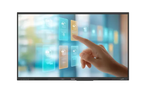 Philips 86BDL4252E Multitouch-Display 86 Zoll - Großes 86 Zoll Multitouch-Display von Philips, ideal für Präsentationen und interaktive Anwendungen. Hohe Bildqualität und benutzerfreundliche Bedienung für professionellen Einsatz in Unternehmen und Schulen.