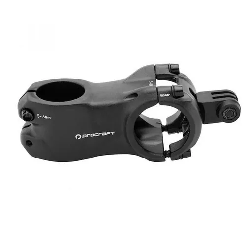 Procraft Fahrradlenker Vorbau Procraft Pro+ II 7° / 31,8 mm Schwarz - Leichter Aluminium-Vorbau für Mountainbikes und Rennräder. Mit 7° Neigung für ergonomische Sitzposition und präzises Handling. Ideal für sportliche Fahrten und anspruchsvolle Strecken.