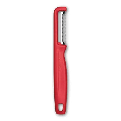 Victorinox Sparschäler Iota mit Zackenschliff in rot von Victorinox