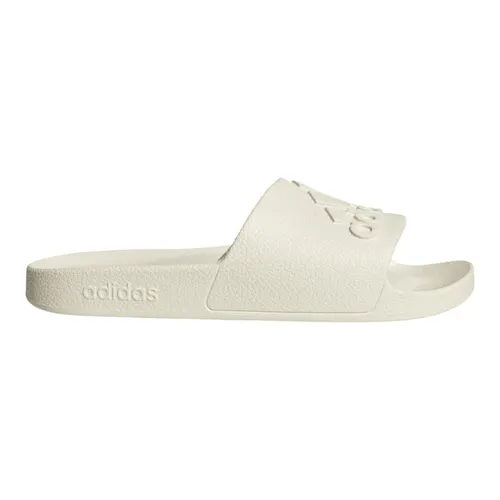 adidas Unisex Adilette Aqua Slides, Off White, 40.5 EU - Wanderschuhe mit Synthetik-Riemen, ideal für Komfort und leichte Beweglichkeit bei warmem Wetter.