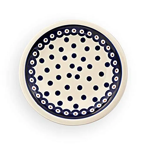 Original Bunzlauer Keramik Teller/Dessertteller/Kuchenteller Ø17,4 cm im Dekor 46