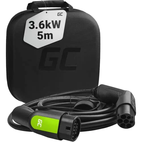 Green Cell GC Typ 2 Ladekabel für Elektroautos