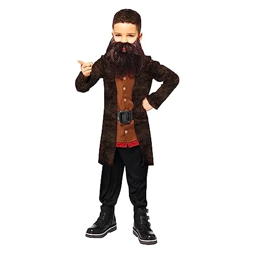 PKT) (9912479) Child Boys Hagrid Costume (4-6yr