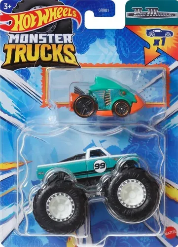 PURE MUSCLE - Doppel Pack Mattel Monster Trucks HW Hot Wheels Mattel 1:64 Auto