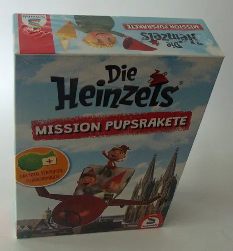 Schmidt Spiele 40592 Die Heinzels Mission Pupsrakete Für 2-4 Spieler 7+ Neu