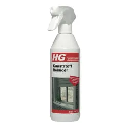 HG International B.V. HG Kunststoff Reiniger, Gezielt wirkender Kunststoffreiniger, 500 ml - Flasche 209050105