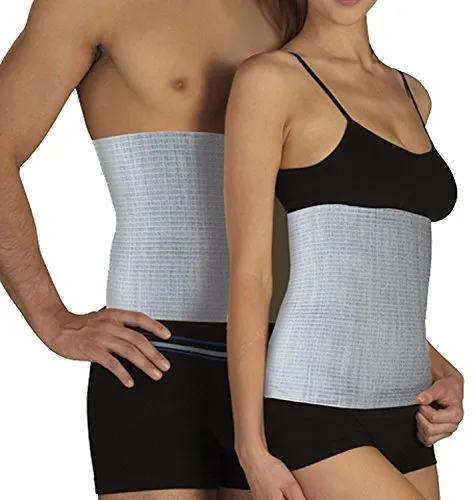 DELUXE RÜCKENWÄRMER mit Wolle NIEREN WÄRMER Leibwärmer Hüftwärmer NIERENSCHUTZ WÄRMEGÜRTEL Thermo Gurt (XXXL)