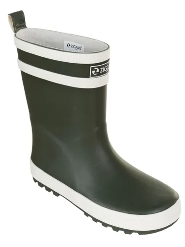 Zigzag Gummistiefel Hurricane Kids grün Kinder, Größe Euro (US): 34