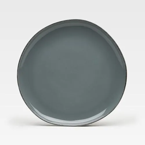 Van Well | URBAN Eßteller flach 27 cm grau in grau von van Well