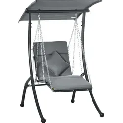 Outsunny Hollywoodschaukel Hängeliege mit Bettfunktion von Outsunny