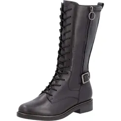 Remonte Damen D8390 Stiefelette, Schwarz, 41 EU - Wanderschuhe aus echtem Leder mit herausnehmbarer Einlegesohle und praktischem Reißverschluss für optimalen Komfort und Stil.