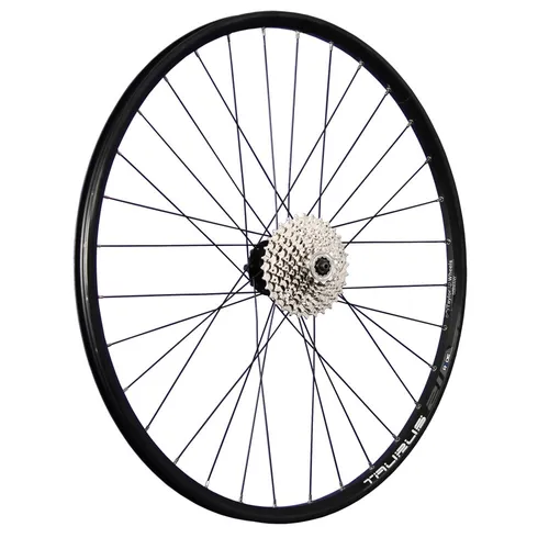 Zoll Laufrad Hinterrad geöst Shimano FH-QB400 6L Disc Set mit 9 fach Kassette 29