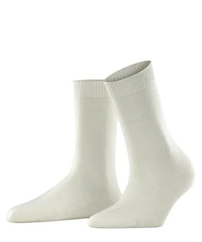 FALKE Damen Socken Cosy Wool W mit Wolle und Kaschmir, Weiß Off-White 2040, 39-42