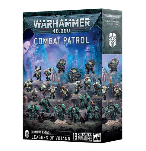 Games Workshop Warhammer 40.000 Spielfigur Com - Detailreiche Kampfpatrouille der Leagues of Votann für packende Schlachten im Warhammer 40.000 Universum. Ideal für Sammler und Spieler!