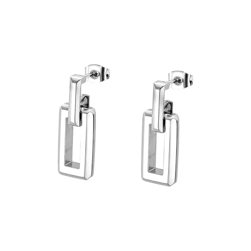 LOTUS Style Boucles d'oreilles LS2424-4/1 Urban Woman Acier inoxydable 316L Femme, Acier inoxydable, Pas de gemme