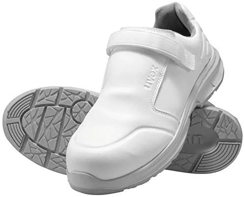 Uvex 6580838 Halbschuhe S2 - Weiß, Größe 38 - Arbeits- & Schutzkleidung: Robuste Halbschuhe mit PUR-Sohle für optimalen Komfort und Sicherheit bei der Arbeit.