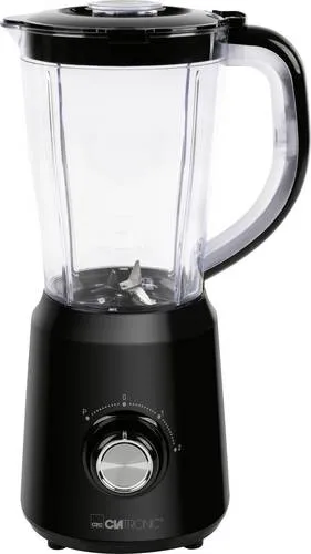 CLATRONIC Standmixer UM 3826 - 500W Mixer, BPA-frei - Standmixer für Smoothies, Shakes und Babynahrung mit kraftvollem 500W-Motor und 4 Geschwindigkeitsstufen. Ideal für gesunde Rezepte und einfache Reinigung dank abnehmbarem BPA-freiem Mixbehälter.