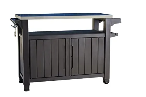 Keter Unity XL BBQ Beistelltisch, grau von Keter