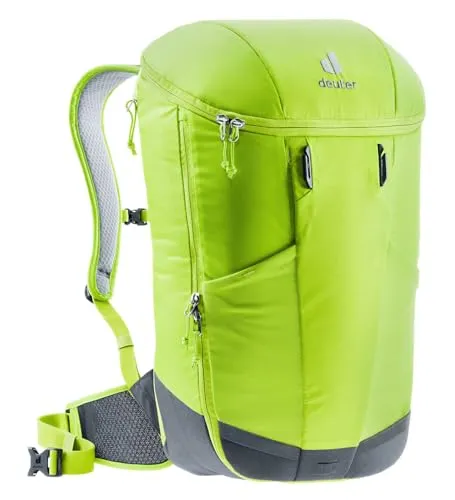 deuter Rotsoord 25+5 Commuter Fahrradrucksack - Funktionaler Rucksack mit verstaubaren Hüftflossen, abgetrenntem Volumenerweiterungsfach und verstärktem Laptopfach (15 Zoll) – ideal für Pendler und Arbeitswege.