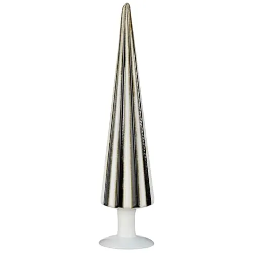 Mica Decorations Hänge-Weihnachtsbaum rosa - h40xd13cm - Der elegante rosa Weihnachtsbaum von Mica Decorations bringt festliche Stimmung in Ihr Zuhause. Mit seinem verspielten Design und dem stabilen Sockel ist er ideal für Fensterbänke oder Tische und passt perfekt in moderne Weihnachtsdekoration.